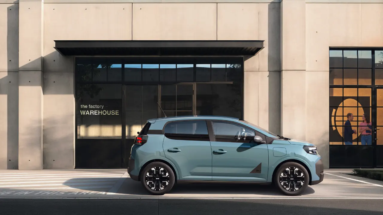 Antros kartos „Dacia Spring“ – oficiali gamintojo nuotrauka