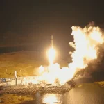 Istorinis momentas Europai: privati raketa pirmą kartą iš žemyninės Europos pasiekė orbitą