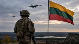Lietuva ruošia atsaką dronų grėsmei: dirbtinis intelektas stebės visą šalies oro erdvę