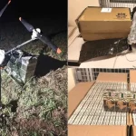 Lietuvos pasieniečiai perėmė jau 57 dronus: vienas jų gabeno net 1 000 pakelių cigarečių