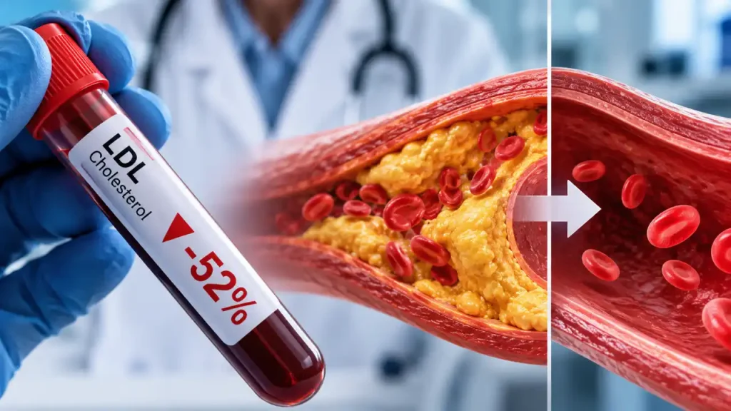Proveržis medicinoje: „blogasis“ cholesterolis krito 52 proc. per pirmąjį bandymą su žmonėmis