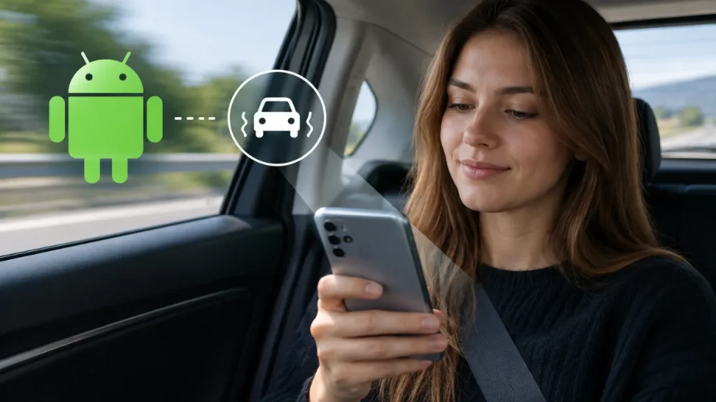 Naujas „Android“ režimas mažina pykinimą automobilyje žiūrint į telefoną