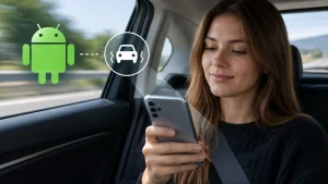 Naujas „Android“ režimas mažina pykinimą automobilyje žiūrint į telefoną