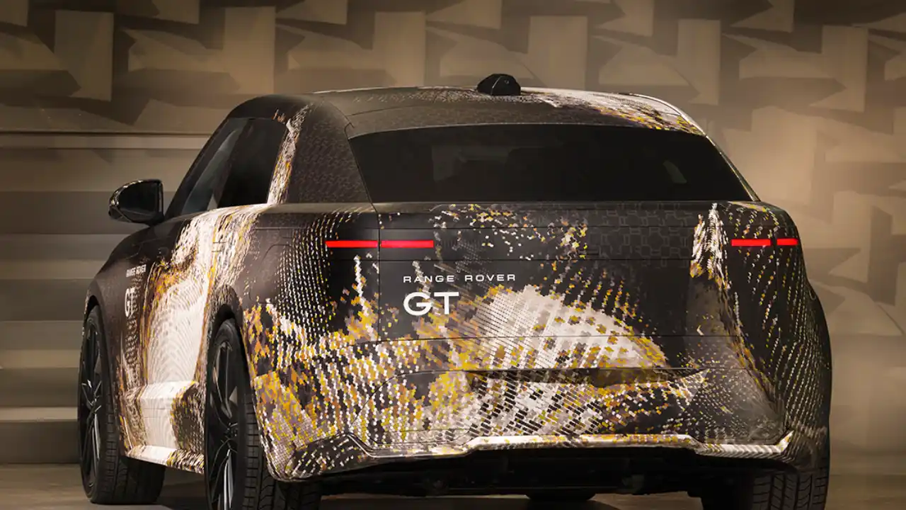 „Range Rover GT“ galinės dalies dizainas