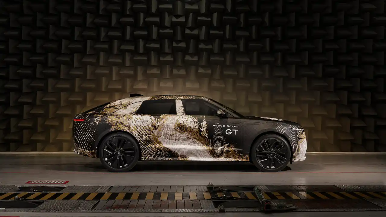 Naujojo „Range Rover GT“ šoninis profilis