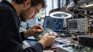 Elektronikos kūrimas keičiasi iš esmės: DI savaitėmis trukusį darbą sutrumpino iki valandų