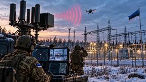Estija ruošiasi leisti plačiau slopinti ryšį dėl dronų grėsmės – taikinyje elektros ir dujų infrastruktūra