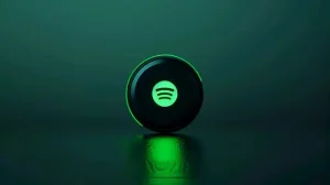 Spotify dirbtiniu intelektu kuriamos muzikos ir šlamšto šalinimo iliustracija