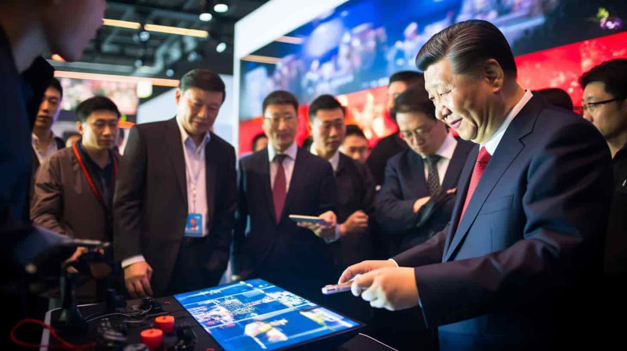 Kinijos prezidentas reikalauja skatinti „aukštųjų technologijų inovacijas“