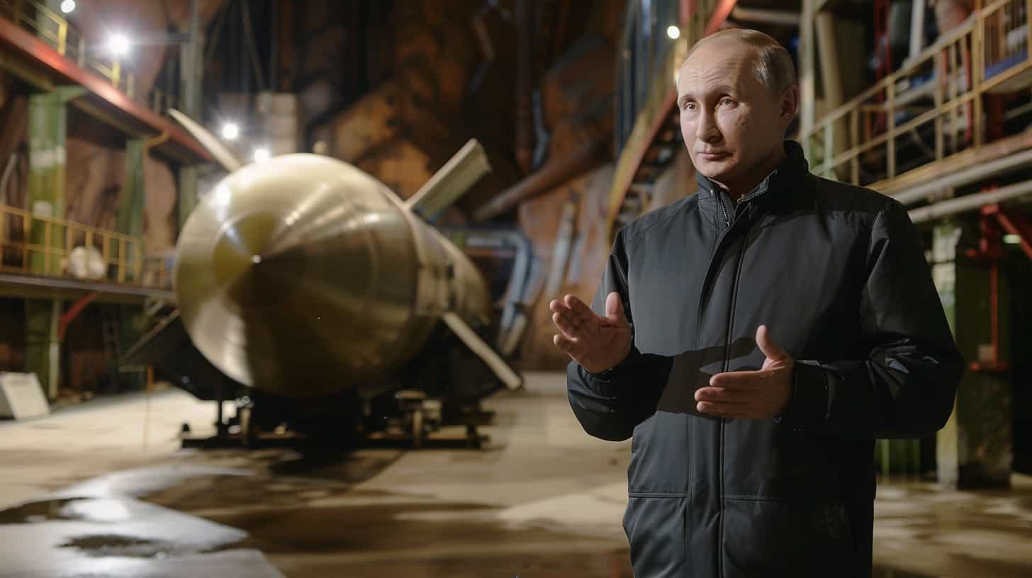 Putinas ruosiasi paleisti branduolini ginkla i kosmosa