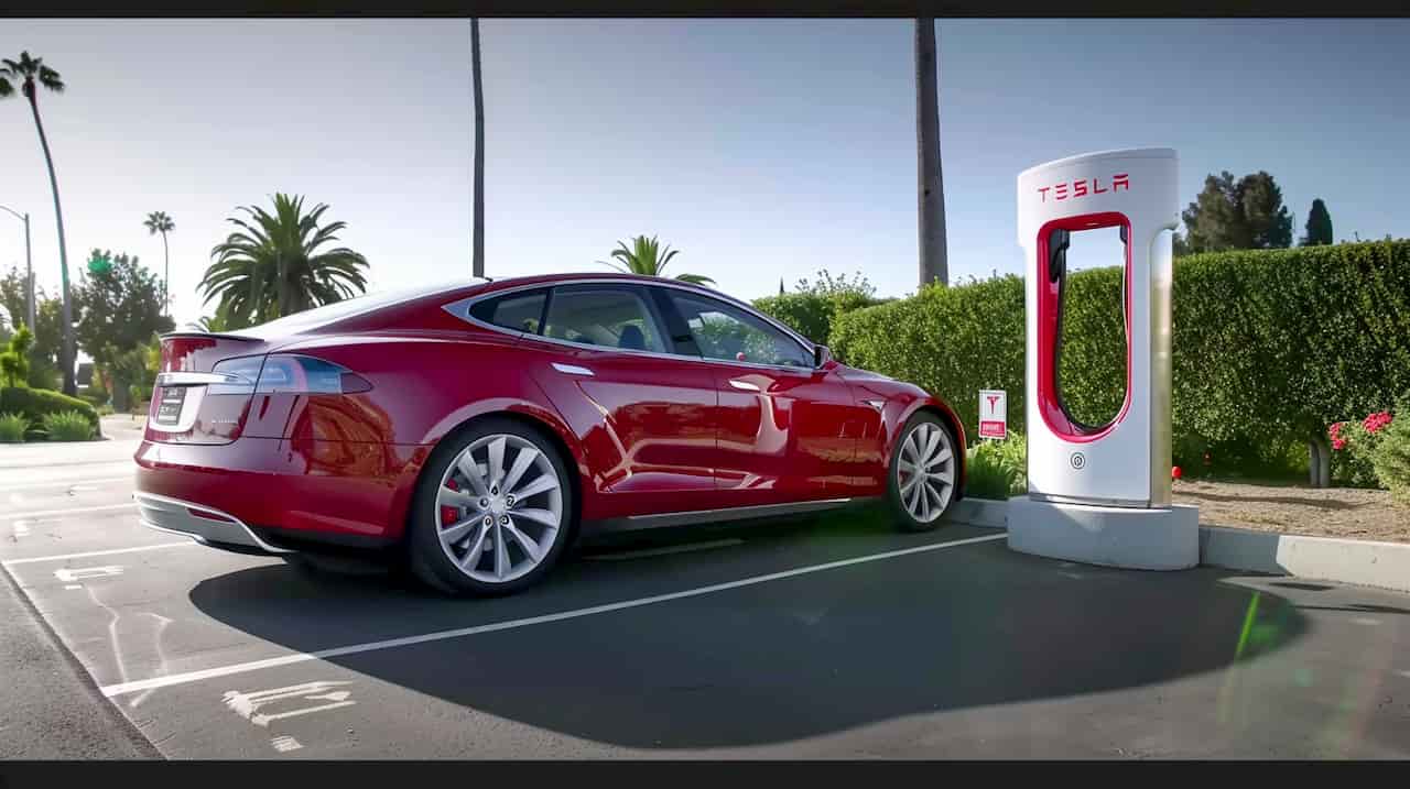 Atrodo kad Tesla pasirengusi pasiulyti belaidi elektromobiliu ikrovima