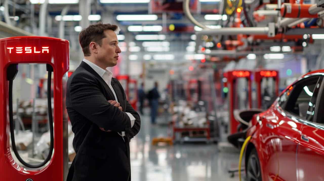 Elonas Muskas Dogecoin bus naudojamas Tesla isigijimui ateityje