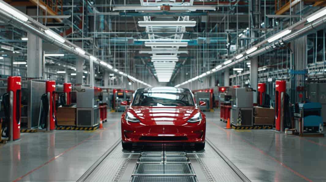 „Tesla“ ambicijos blėsta krentantys pardavimai verčia atsisakyti gamybos inovacijų